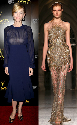 Cate Blanchett, Julien Macdonald, Oscar Gown Predictions Cate Blanchett, Julien Macdonald, Oscar Gown Predictions